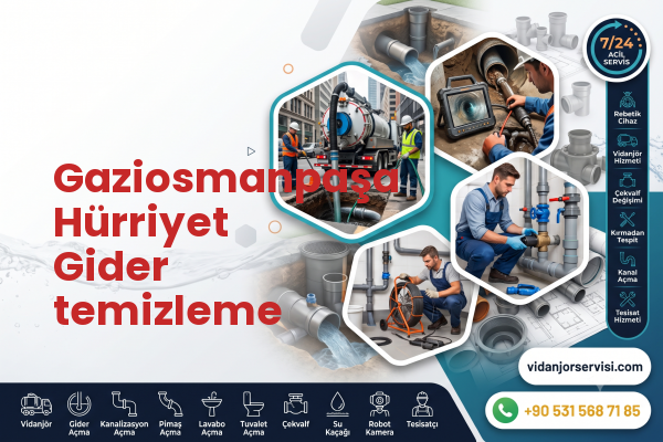 Gaziosmanpaşa Hürriyet Gider temizleme