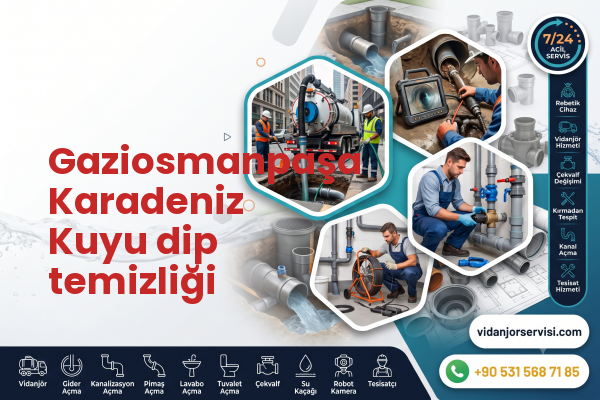 Gaziosmanpaşa Karadeniz Kuyu dip temizliği