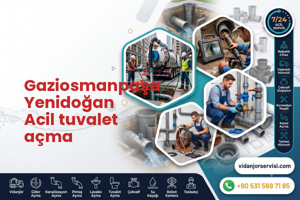 Gaziosmanpaşa Yenidoğan Acil tuvalet açma