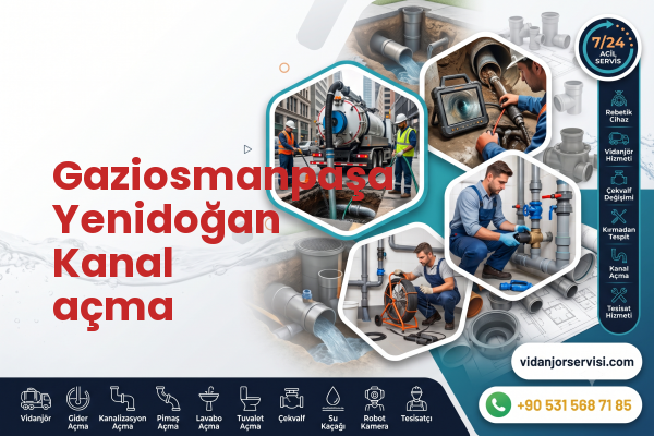 Gaziosmanpaşa Yenidoğan Kanal açma