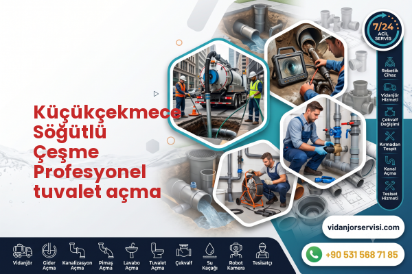 Küçükçekmece Söğütlü Çeşme Profesyonel tuvalet açma