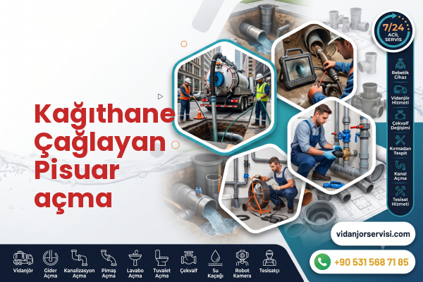 Kağıthane Çağlayan Pisuar açma