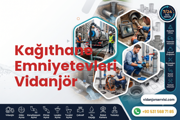 Kağıthane Emniyetevleri Vidanjör