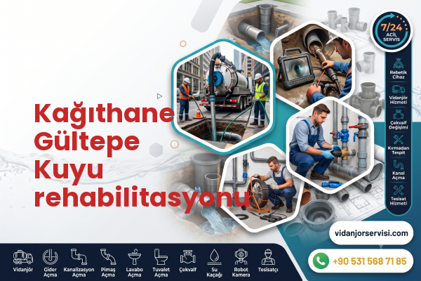 Kağıthane Gültepe Kuyu rehabilitasyonu