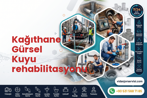 Kağıthane Gürsel Kuyu rehabilitasyonu