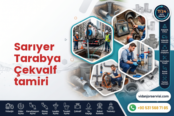 Sarıyer Tarabya Çekvalf tamiri