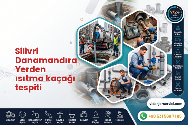 Silivri Danamandıra Yerden ısıtma kaçağı tespiti