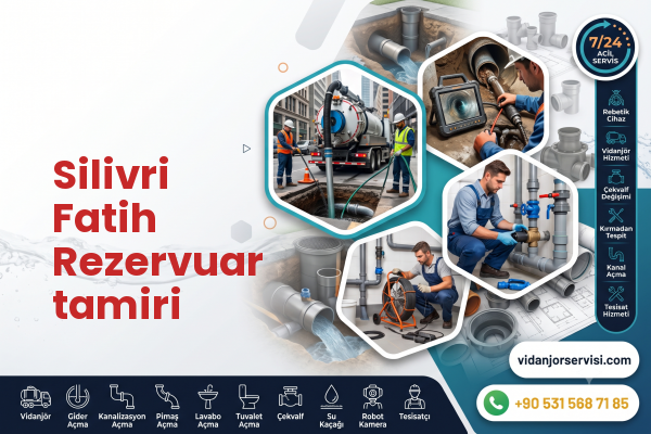 Silivri Fatih Rezervuar tamiri