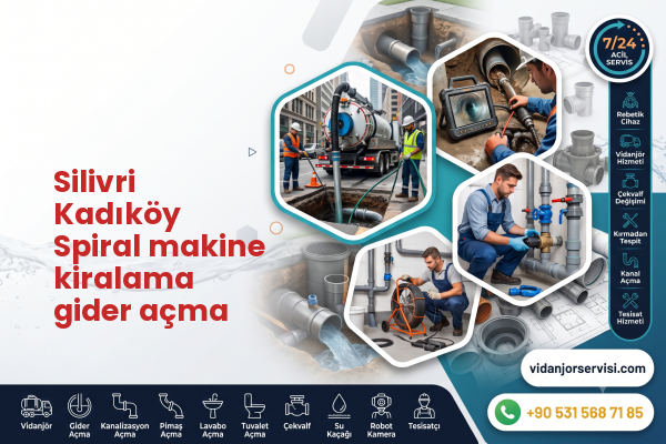 Silivri Kadıköy Spiral makine kiralama gider açma