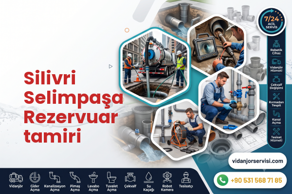 Silivri Selimpaşa Rezervuar tamiri