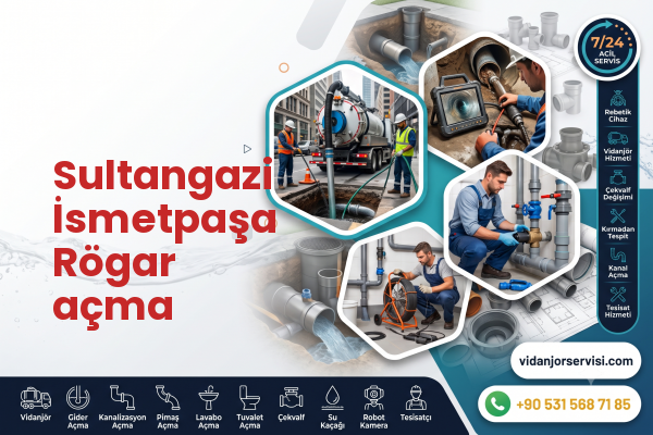 Sultangazi İsmetpaşa Rögar açma