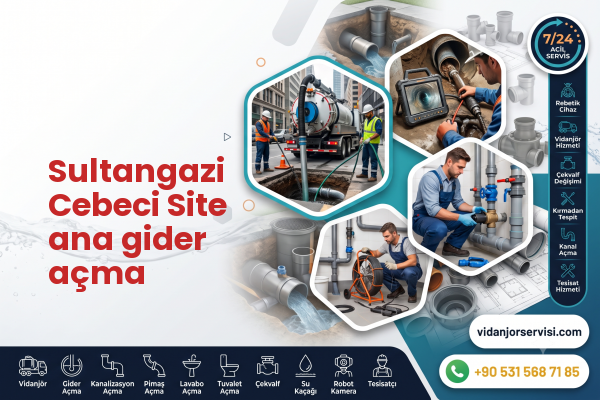 Sultangazi Cebeci Site ana gider açma