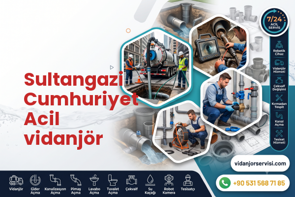Sultangazi Cumhuriyet Acil vidanjör