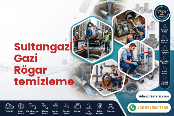 Sultangazi Gazi Rögar temizleme