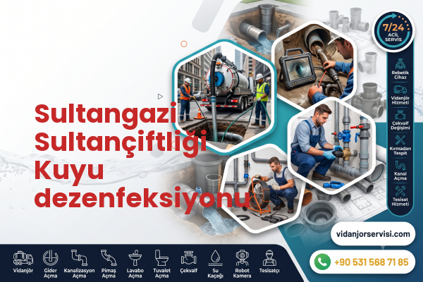 Sultangazi Sultançiftliği Kuyu dezenfeksiyonu