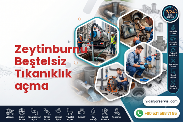 Zeytinburnu Beştelsiz Tıkanıklık açma