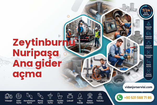 Zeytinburnu Nuripaşa Ana gider açma