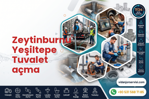 Zeytinburnu Yeşiltepe Tuvalet açma