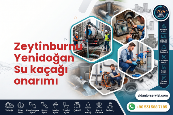 Zeytinburnu Yenidoğan Su kaçağı onarımı